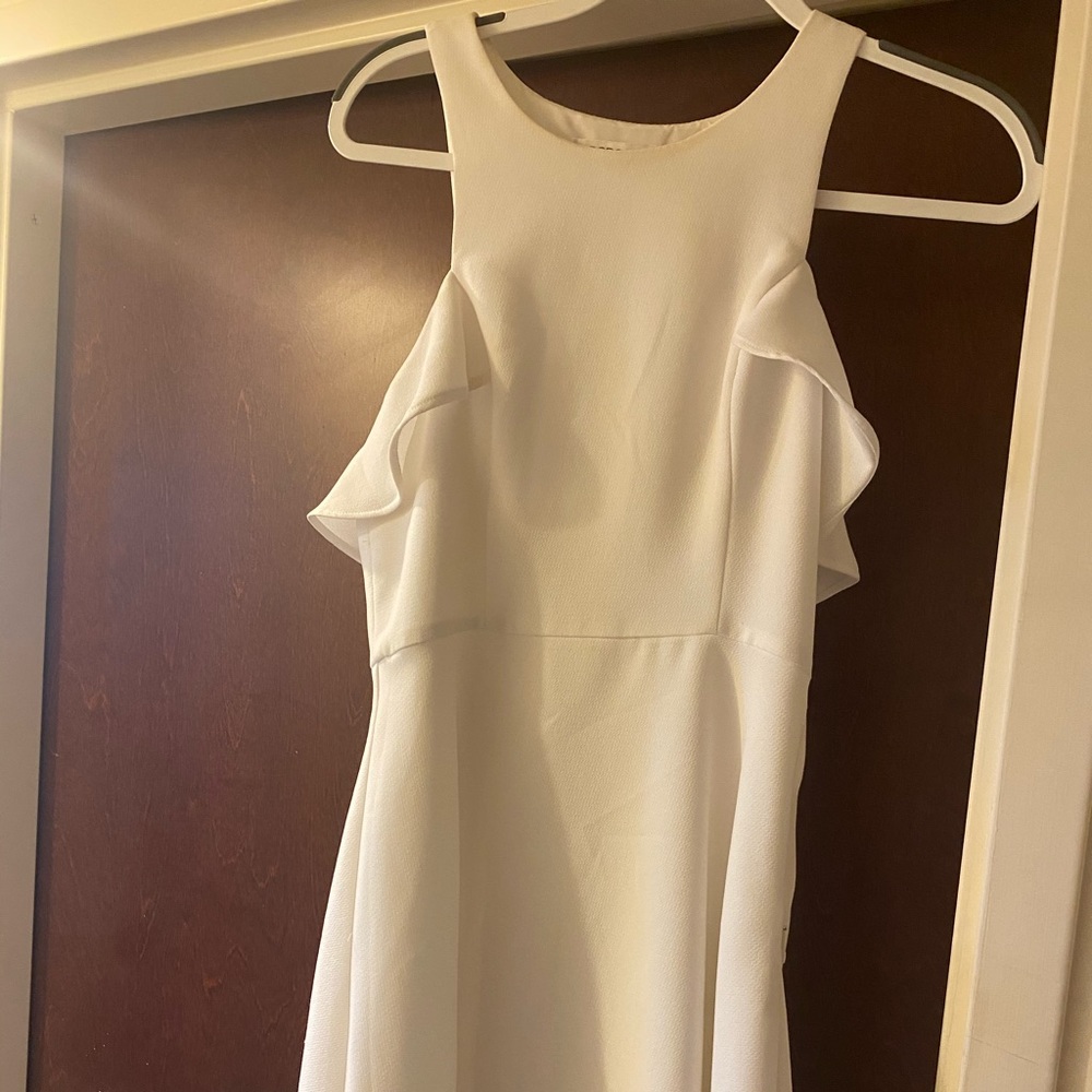 High Neck Ruffled Dress - Picture 2 of 2